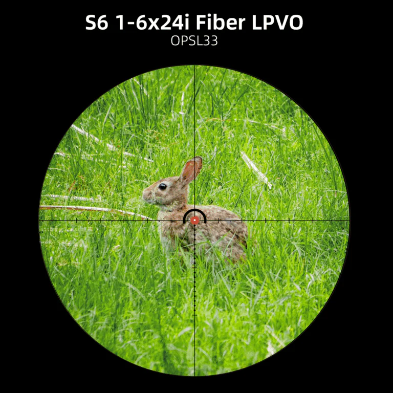 Victoptics S6 1-6x24i Fiber LPVO Optic - Image 3
