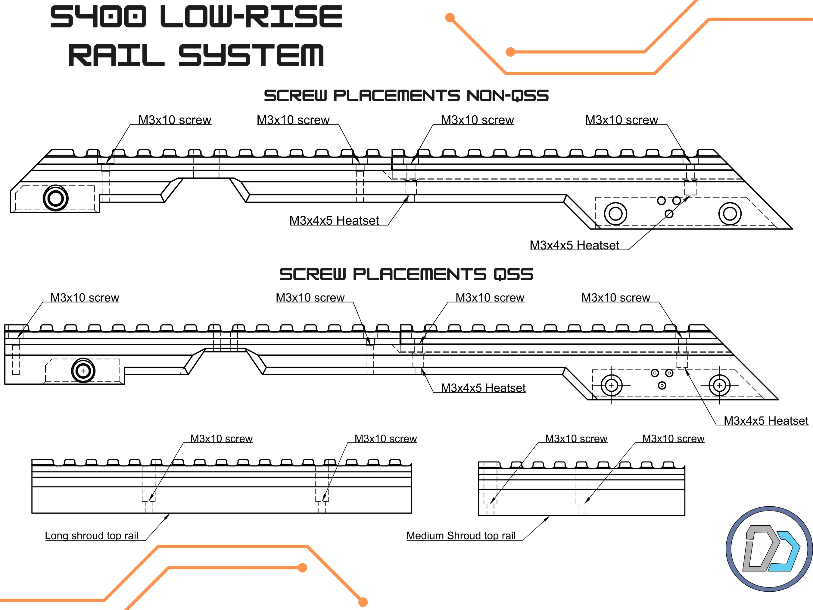 ZWQ S400 | D2 Low Rise Rail - Image 5
