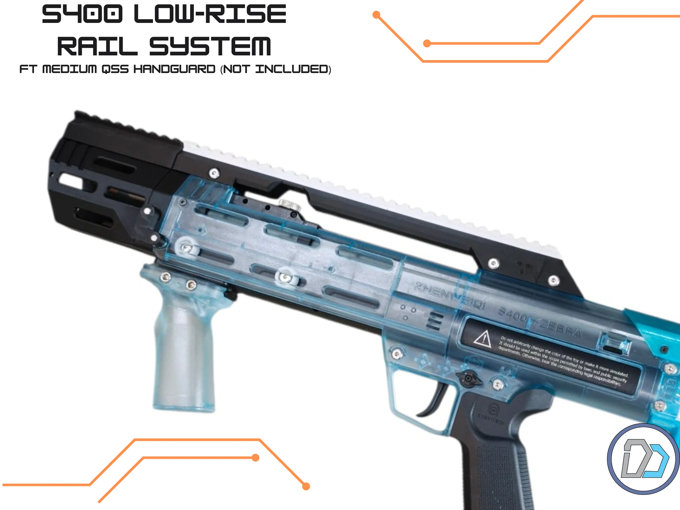 ZWQ S400 | D2 Low Rise Rail - Image 7